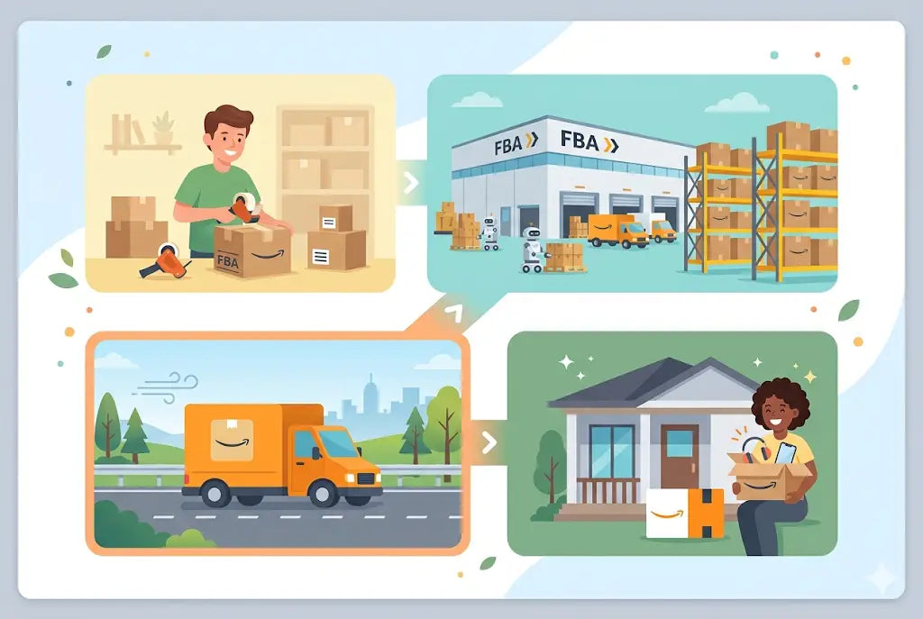 A Simple Explanation of Amazon FBA Shipment Workflow